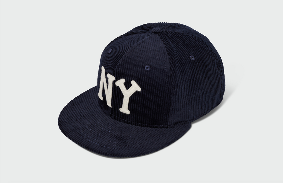 Second Quality New York Black Yankees Corduroy Vintage Flatbill, corduroy, vintage flatbill, made in USA
