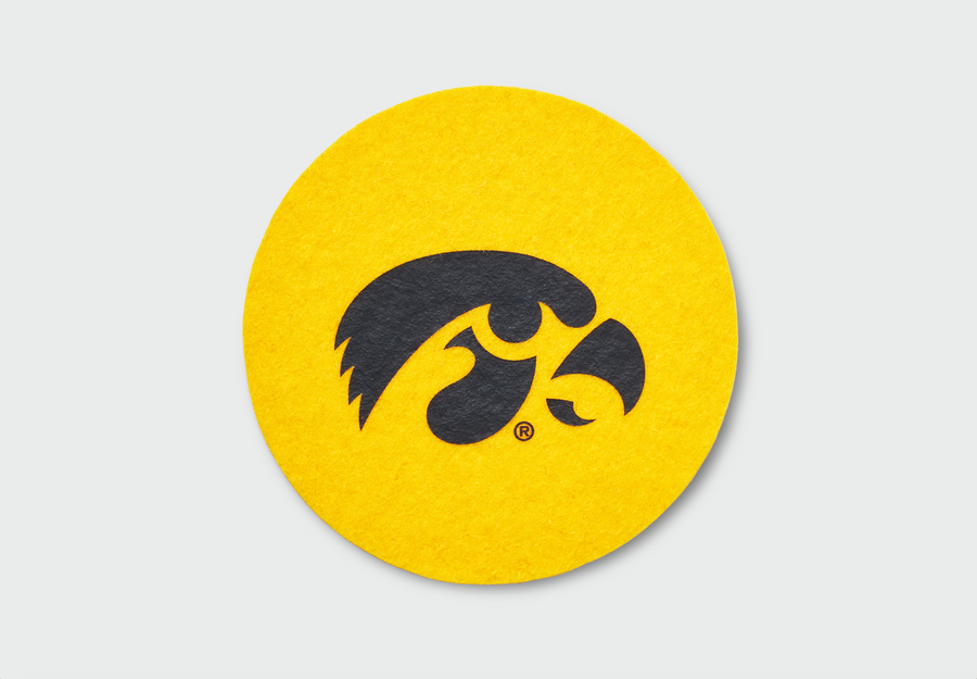 University of Iowa Tigerhawk Wlle™ Coaster