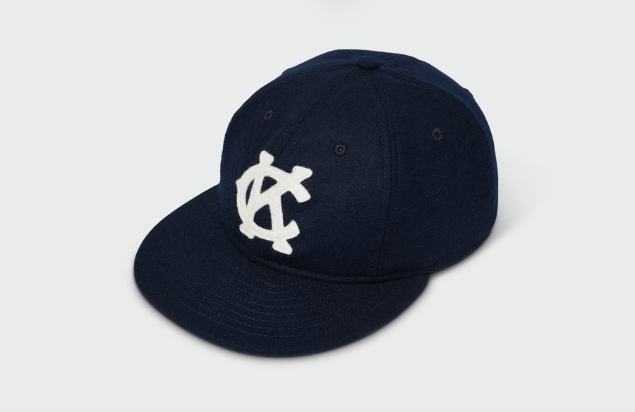 Kansas City 1948 Monarchs Wool Vintage Flatbill, wool, vintage flatbill, made in USA