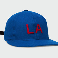 Royal Vintage Flatbill Hat - Los Angeles (Red LA)