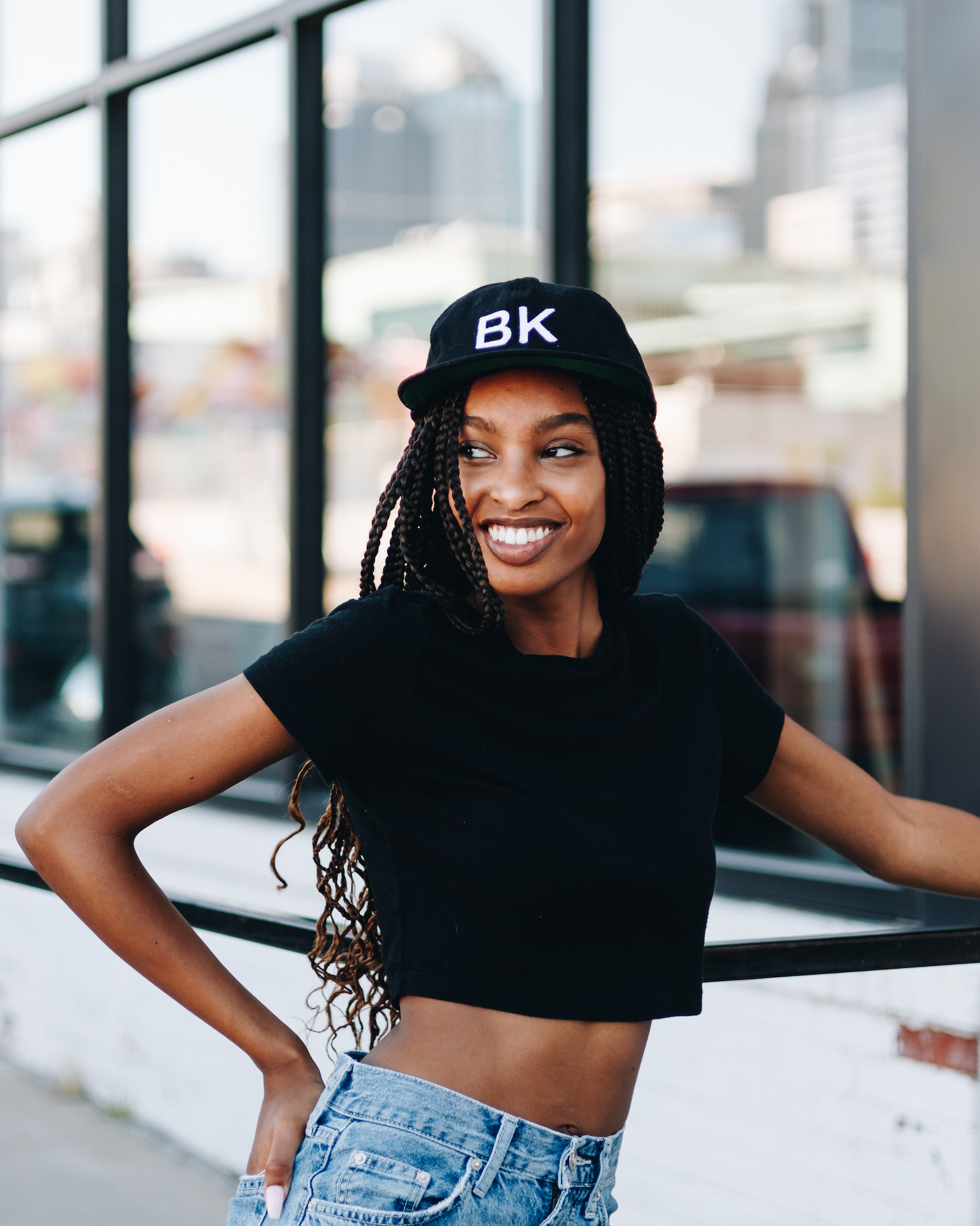 Brooklyn style shop baseball cap