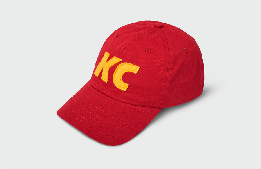 Kingdom Thick Gold KC - Red Twill Dad Hat