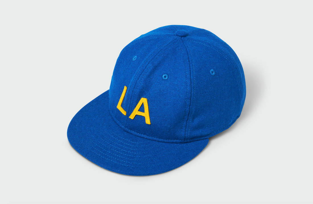 Royal Vintage Flatbill Hat - Los Angeles (Gold LA)