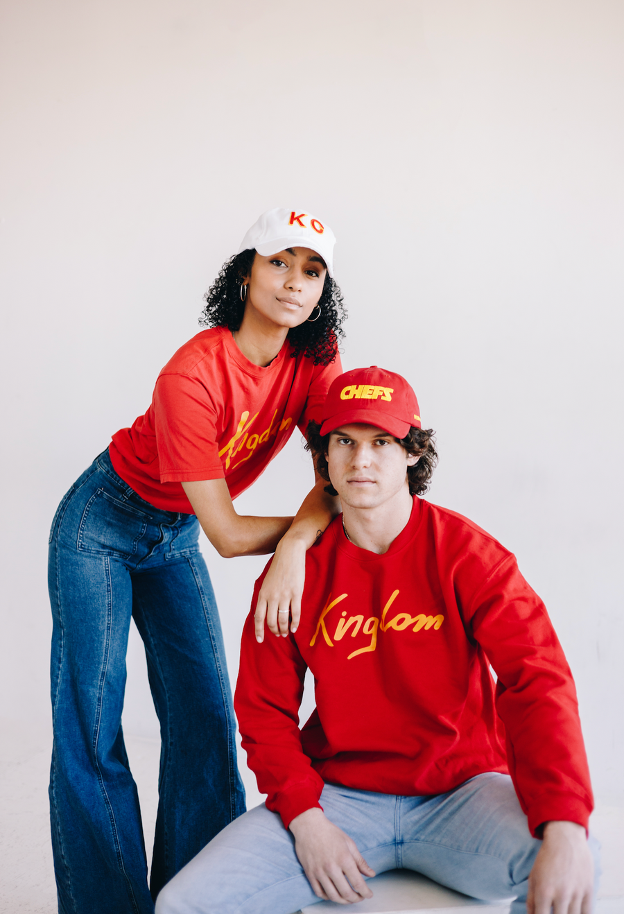 Red & Gold KC - Cotton Dad Hat