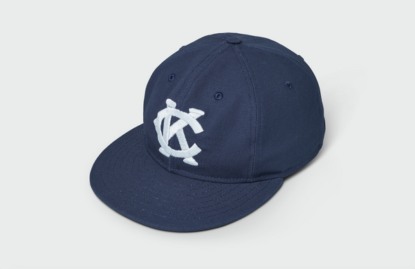 Kansas City Monarchs (1948) - Navy Duck Cotton Vintage Flatbill