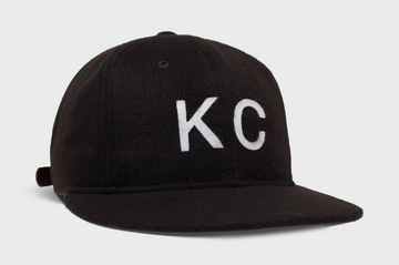 Black Repreve Vintage Flatbill Hat - Kansas City (White KC)
