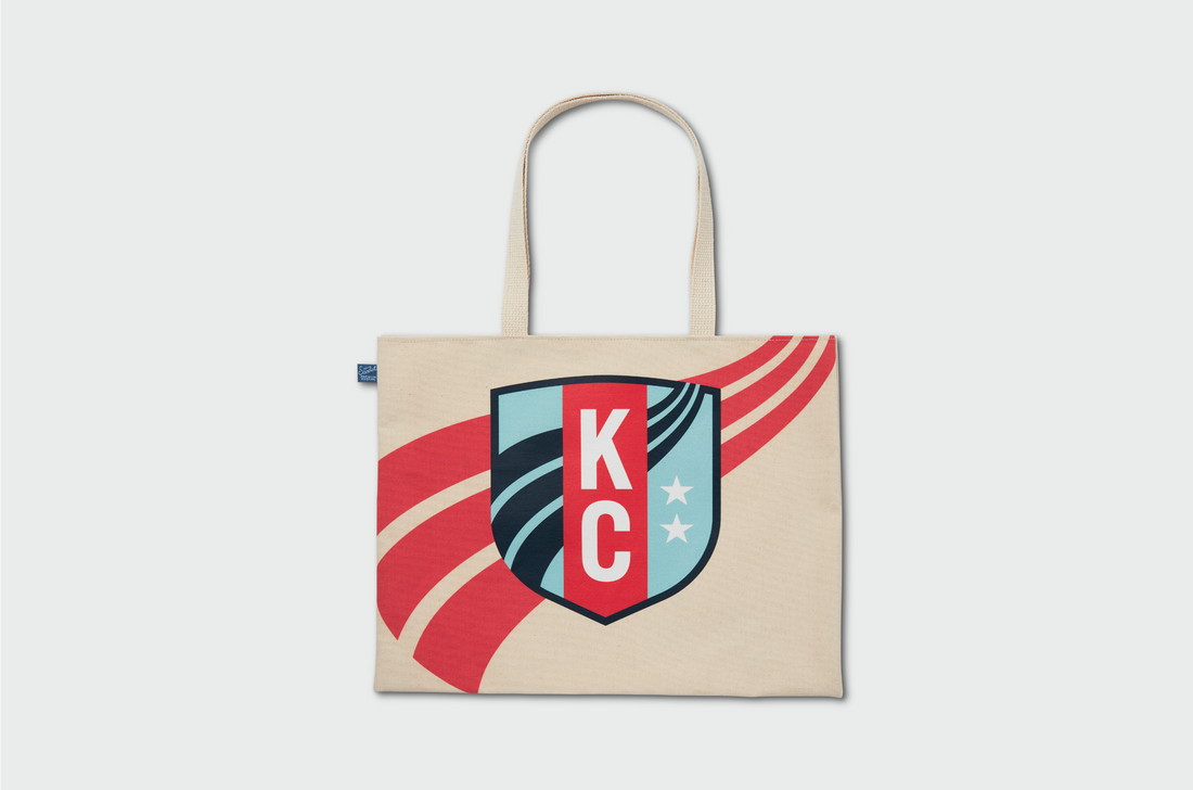 Kansas City Current Crest Utility Tote - Natural