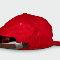 Red Vintage Flatbill Hat - Ohio
