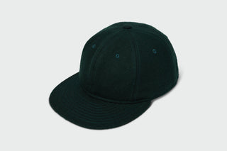 Solid Wool Vintage Flatbill Hat