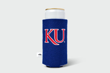 University of Kansas Skinny wlle™ Drink Sweater - KU - Deep Blue