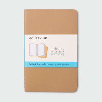 Moleskine Cahiers Pocket Journal (Set of 3) - Dotted