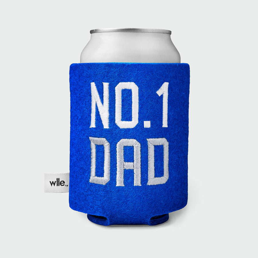 wlle™ Drink Sweater - No. 1 Dad - Electric Blue